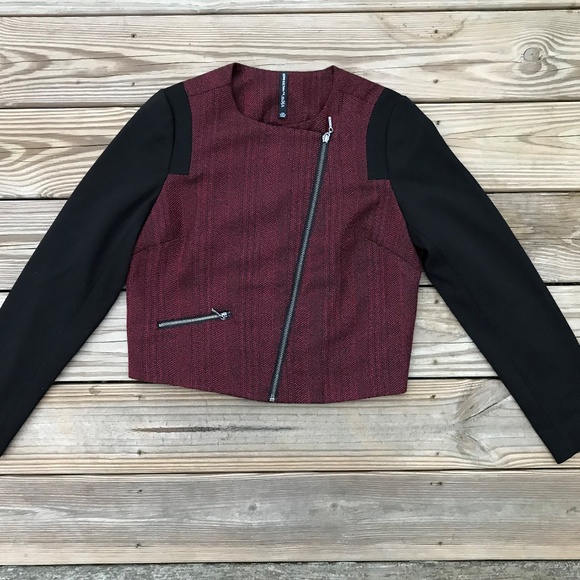 View by Walter Baker Moto Jacket Herringbone - Picture 3 of 8